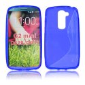 CUSTODIA GEL TPU SILICONE DOUBLE per LG G2 MINI COLORE BLU