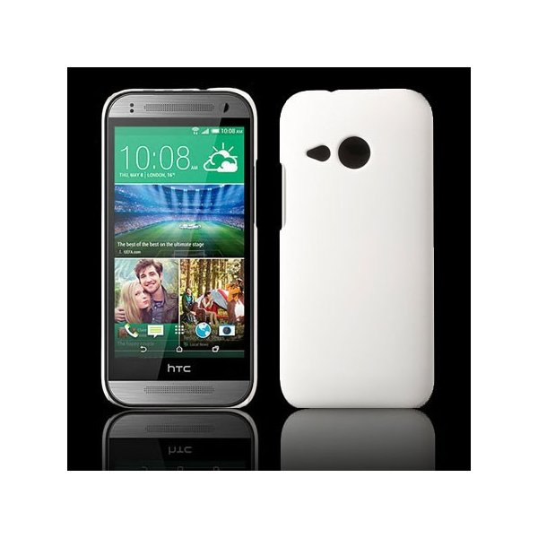 CUSTODIA BACK RIGIDA per HTC ONE 2 MINI, M8 MINI COLORE BIANCO