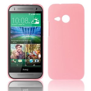 CUSTODIA BACK RIGIDA per HTC ONE 2 MINI, M8 MINI COLORE ROSA