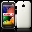 CUSTODIA BACK RIGIDA per MOTOROLA MOTO E (1ª generazione) COLORE BIANCO