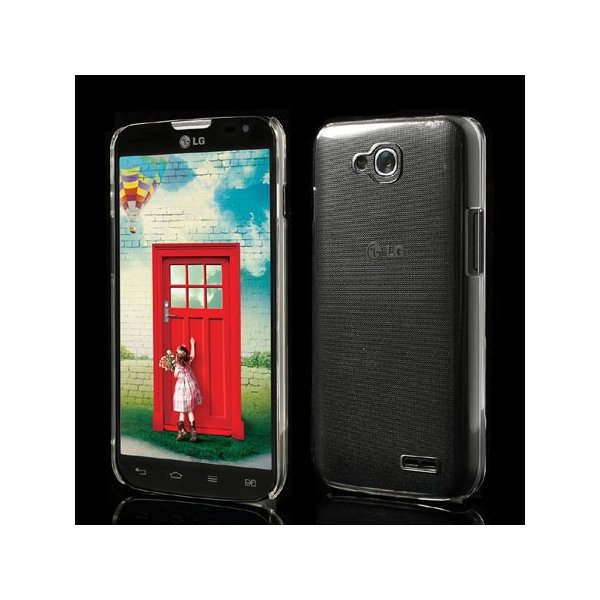 CUSTODIA COVER CRYSTAL TRASPARENTE per LG L90 DUAL D410