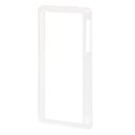 CUSTODIA BUMPER GEL TPU SILICONE SEMI-RIGIDO per SONY XPERIA Z1, C6902, C6903, C6906, C6943, L39H, HONAMI COLORE BIANCO