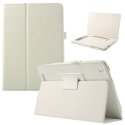 CUSTODIA BOOK ORIZZONTALE PELLE per ACER ICONIA A1-830 7.9, 7,9" POLLICI CON STAND E PORTA PENNA COLORE BIANCO