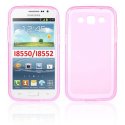 CUSTODIA GEL TPU SILICONE per SAMSUNG I8550 GALAXY WIN, I8552 COLORE ROSA