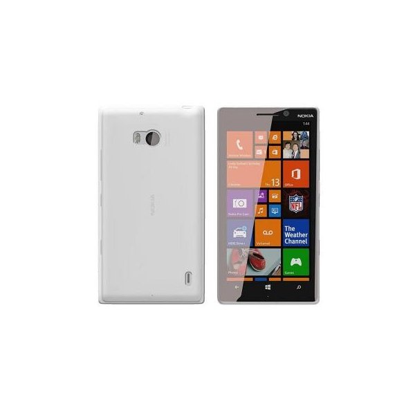 CUSTODIA GEL TPU SILICONE per NOKIA LUMIA ICON 929, LUMIA 930 COLORE BIANCO