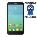 PELLICOLA PROTEGGI DISPLAY per ALCATEL ONE TOUCH 6037 IDOL 2 CONFEZIONE 2 PEZZI