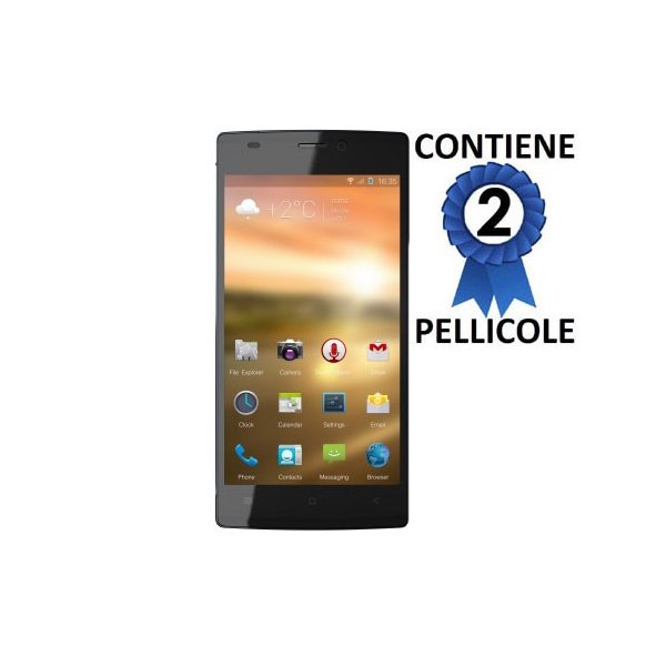 PELLICOLA PROTEGGI DISPLAY per NGM FORWARD 5.5 CONFEZIONE 2 PEZZI