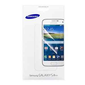 PELLICOLA PROTEGGI DISPLAY ORIGINALE SAMSUNG per G800 GALAXY S5 MINI CONFEZIONE 2 PEZZI ET-FG800CTEGWW BLISTER