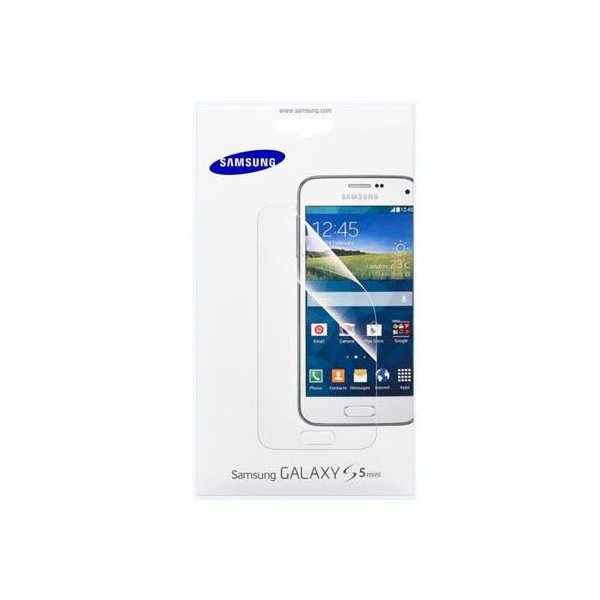 PELLICOLA PROTEGGI DISPLAY ORIGINALE SAMSUNG per G800 GALAXY S5 MINI CONFEZIONE 2 PEZZI ET-FG800CTEGWW BLISTER