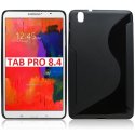 CUSTODIA GEL TPU SILICONE DOUBLE per SAMSUNG GALAXY TAB PRO 8.4 COLORE NERO