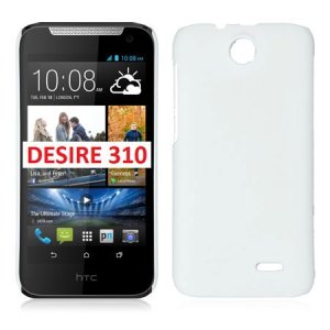 CUSTODIA BACK RIGIDA per HTC DESIRE 310 COLORE BIANCO