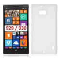 CUSTODIA BACK RIGIDA per NOKIA LUMIA ICON 929, LUMIA 930 COLORE BIANCO