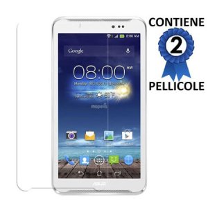 PELLICOLA PROTEGGI DISPLAY per ASUS FONEPAD NOTE 6 FHD6, ME560CG 6" POLLICI CONFEZIONE 2 PEZZI