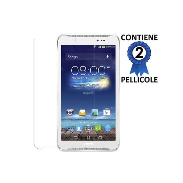 PELLICOLA PROTEGGI DISPLAY per ASUS FONEPAD NOTE 6 FHD6, ME560CG 6" POLLICI CONFEZIONE 2 PEZZI