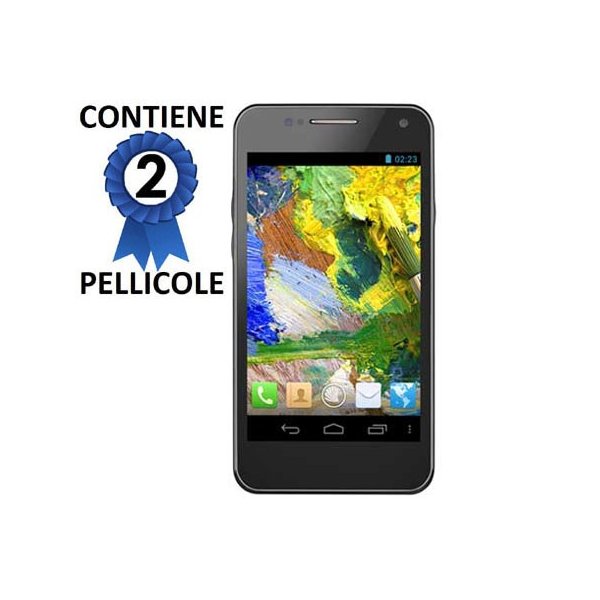 PELLICOLA PROTEGGI DISPLAY per NGM WEMOVE LEGEND, WEMOVE LEGEND 2 CONFEZIONE 2 PEZZI