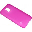 CUSTODIA BACK RIGIDA ULTRA SLIM DA 0,3mm per SAMSUNG G800 GALAXY S5 MINI COLORE ROSA