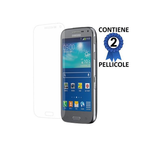 PELLICOLA PROTEGGI DISPLAY per SAMSUNG G3858 GALAXY BEAM 2 CONFEZIONE 2 PEZZI