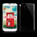 CUSTODIA COVER CRYSTAL TRASPARENTE per LG L80 DUAL, D380