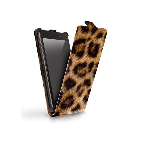 CUSTODIA FLIP VERTICALE SLIM SIMILPELLE per SAMSUNG G900F GALAXY S5, GALAXY S5 NEO G903F, GALAXY S5 PLUS FANTASIA LEOPARDO