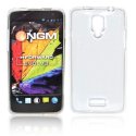 CUSTODIA GEL TPU SILICONE per NGM FORWARD EVOLVE COLORE BIANCO TRASPARENTE