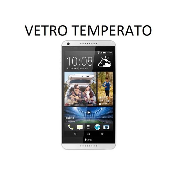 PELLICOLA PROTEGGI DISPLAY VETRO TEMPERATO 0,33mm per HTC DESIRE 816, DESIRE 816G DUAL SIM