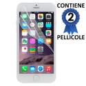 PELLICOLA PROTEGGI DISPLAY per APPLE IPHONE 6, IPHONE 6S 4.7" POLLICI CONFEZIONE 2 PEZZI