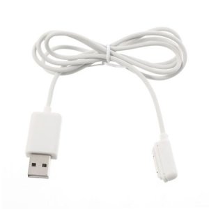 CAVO USB MAGNETICO per SONY XPERIA Z1, XPERIA Z1 COMPACT, XPERIA Z ULTRA COLORE BIANCO (SOLO CARICA)