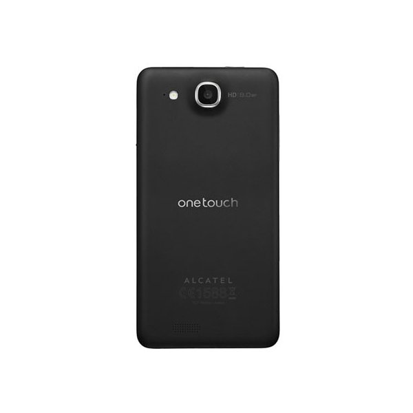 COPRI BATTERIA ORIGINALE per ALCATEL ONE TOUCH 6033 IDOL ULTRA (DIABLO HD) COLORE NERO