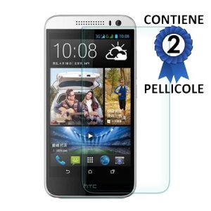 PELLICOLA PROTEGGI DISPLAY per HTC DESIRE 616 CONFEZIONE 2 PEZZI