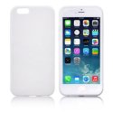 CUSTODIA GEL TPU SILICONE DOUBLE per APPLE IPHONE 6, IPHONE 6S 4.7" POLLICI COLORE BIANCO