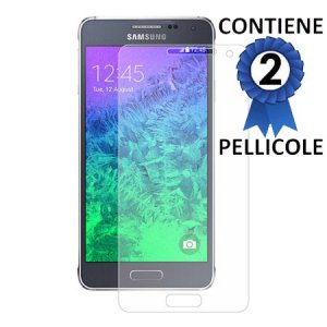 PELLICOLA PROTEGGI DISPLAY per SAMSUNG G850 GALAXY ALPHA CONFEZIONE 2 PEZZI