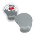 TAPPETINO PER MOUSE CON POGGIAPOLSO IN GEL E FONDO ANTISCIVOLO COLORE GRIGIO MP-02G VULTECH BLISTER