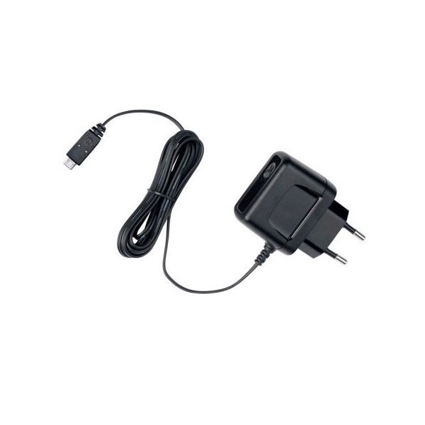 CARICATORE DA RETE 550mAh ORIGINALE MOTOROLA CON CONNETTORE MICRO USB COLORE NERO P333 BULK