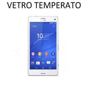 PELLICOLA PROTEGGI DISPLAY VETRO TEMPERATO 0,3mm per SONY XPERIA Z3 COMPACT D5803, D5833