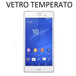 PELLICOLA PROTEGGI DISPLAY VETRO TEMPERATO 0,3mm per SONY XPERIA Z3