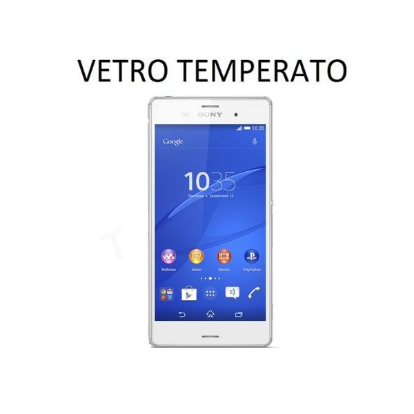 PELLICOLA PROTEGGI DISPLAY VETRO TEMPERATO 0,3mm per SONY XPERIA Z3