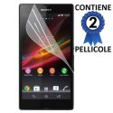 PELLICOLA PROTEGGI DISPLAY per SONY XPERIA Z3 CONFEZIONE 2 PEZZI