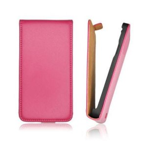 CUSTODIA FLIP VERTICALE SLIM PELLE per APPLE IPHONE 6 PLUS, IPHONE 6S PLUS 5.5" POLLICI COLORE ROSA