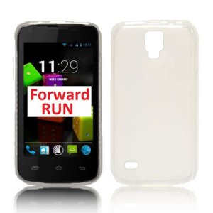 CUSTODIA GEL TPU SILICONE per NGM FORWARD RUN COLORE BIANCO TRASPARENTE