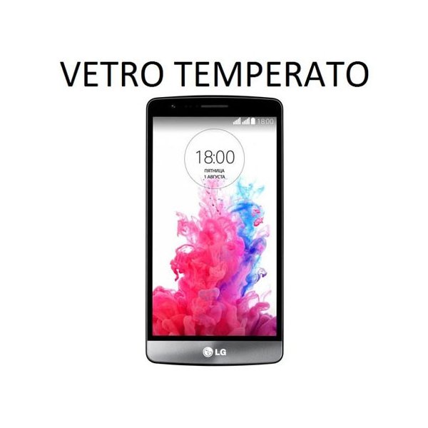 PELLICOLA PROTEGGI DISPLAY VETRO TEMPERATO 0,33mm per LG G3s