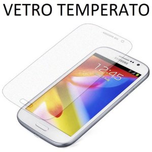 PELLICOLA PROTEGGI DISPLAY VETRO TEMPERATO per SAMSUNG I9080 GALAXY GRAND, I9060 GALAXY GRAND NEO