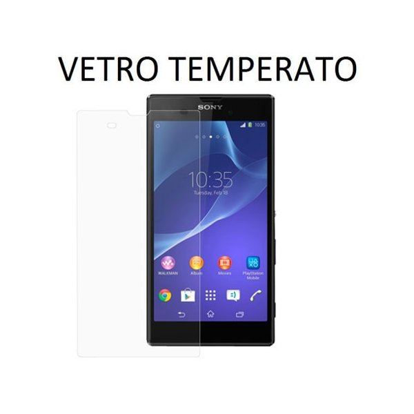 PELLICOLA PROTEGGI DISPLAY VETRO TEMPERATO 0,33mm per SONY XPERIA T3 D5102, D5103, D5106