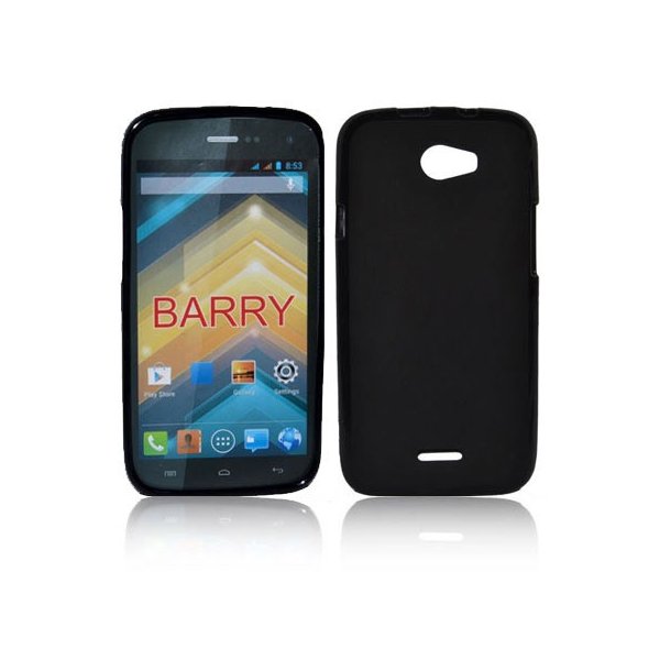 CUSTODIA GEL TPU SILICONE per WIKO BARRY COLORE NERO