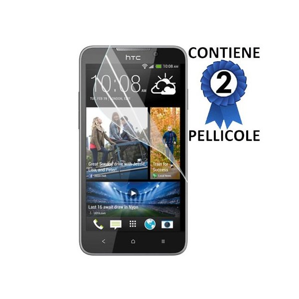 PELLICOLA PROTEGGI DISPLAY per HTC DESIRE 516, DESIRE 316 CONFEZIONE 2 PEZZI