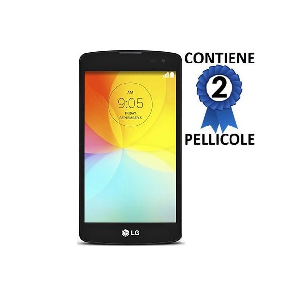 PELLICOLA PROTEGGI DISPLAY per LG L FINO, D290N, D295 CONFEZIONE 2 PEZZI