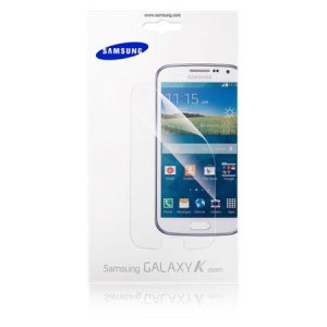 PELLICOLA PROTEGGI DISPLAY ORIGINALE SAMSUNG per C115 GALAXY S5 ZOOM, GALAXY K CONFEZIONE 2 PEZZI ET-FC115CBEGWW BLISTER