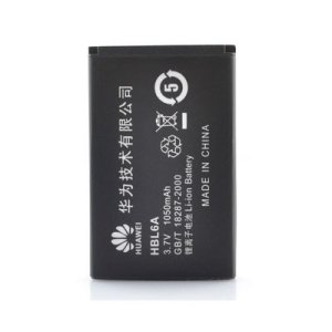 BATTERIA ORIGINALE HUAWEI HBL6A per C2600, C2800, C2808, C2900, C5588, C71, C7100 1050 mAh LI-ION BULK