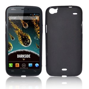 CUSTODIA GEL TPU SILICONE per WIKO DARKSIDE COLORE NERO