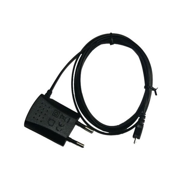 CARICATORE DA RETE 700mAh ORIGINALE ZTE CON CONNETTORE MICRO USB COLORE NERO STC-A22O50I700M5-A BULK