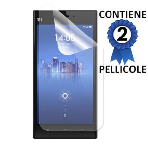 PELLICOLA PROTEGGI DISPLAY per XIAOMI MI3 CONFEZIONE 2 PEZZI